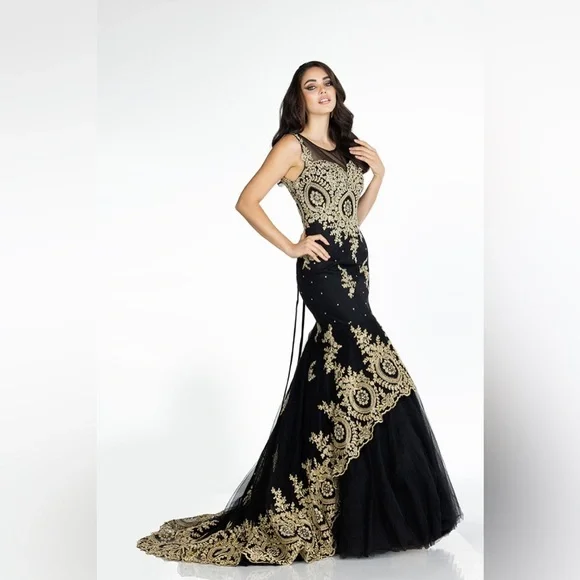 Abby Paris Formal Dress By Lucci Lu - Picture 3 of 15